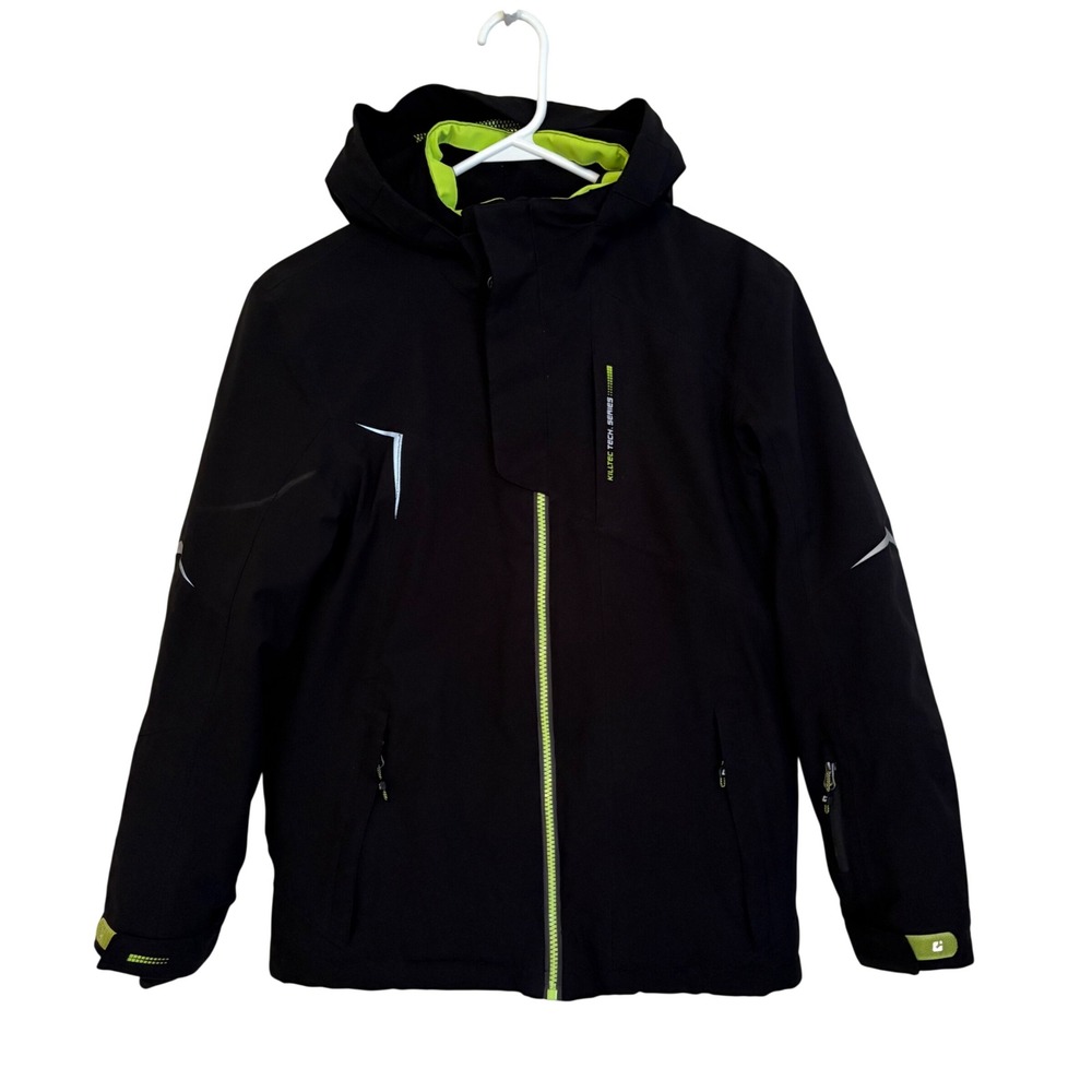Killtec Kids Black Waterproof Insulated Ski Snowboard Jacket Size‎ 12